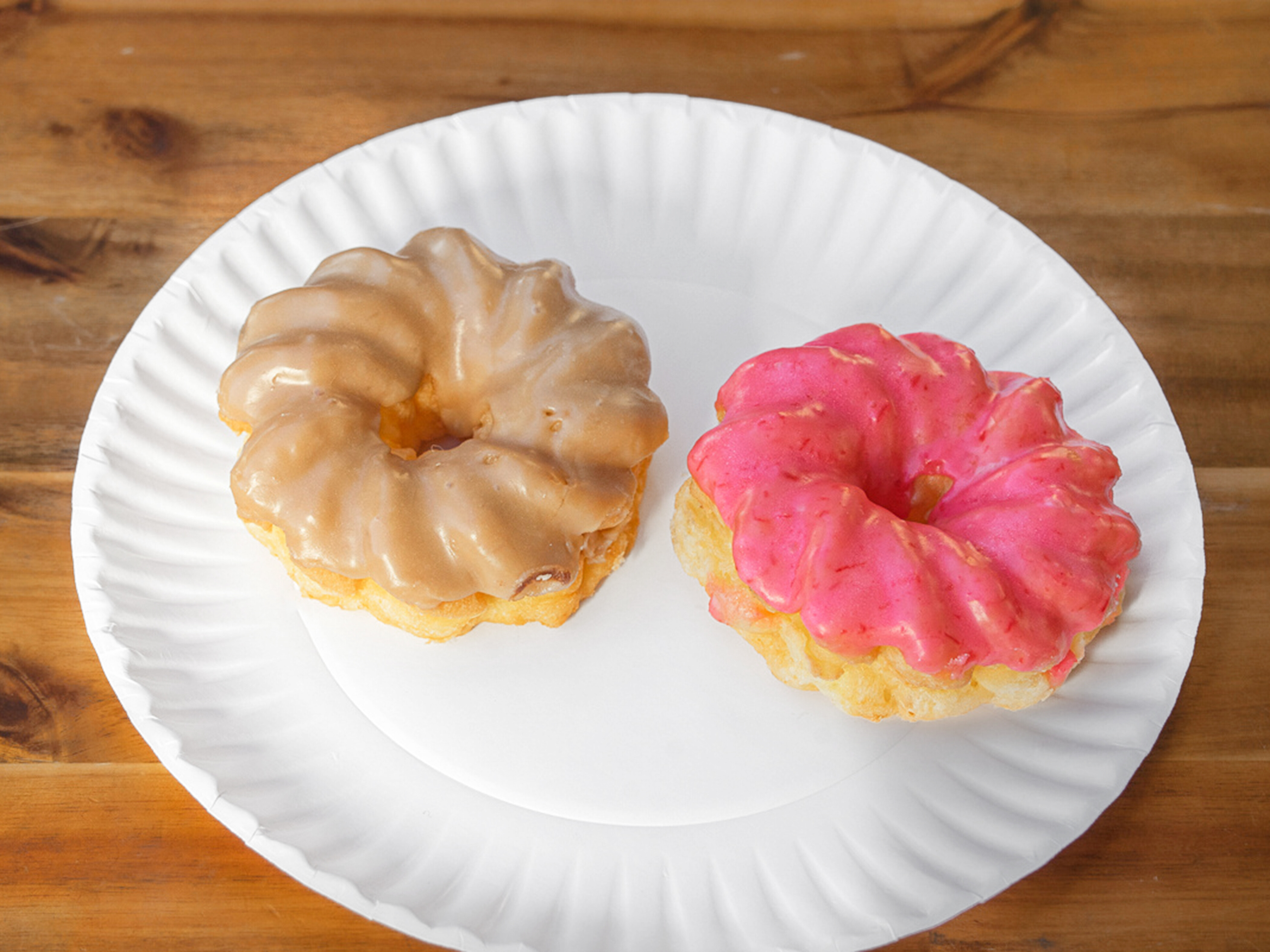 Order French Cruller Donut food online from Donut Star store, Irvine on bringmethat.com