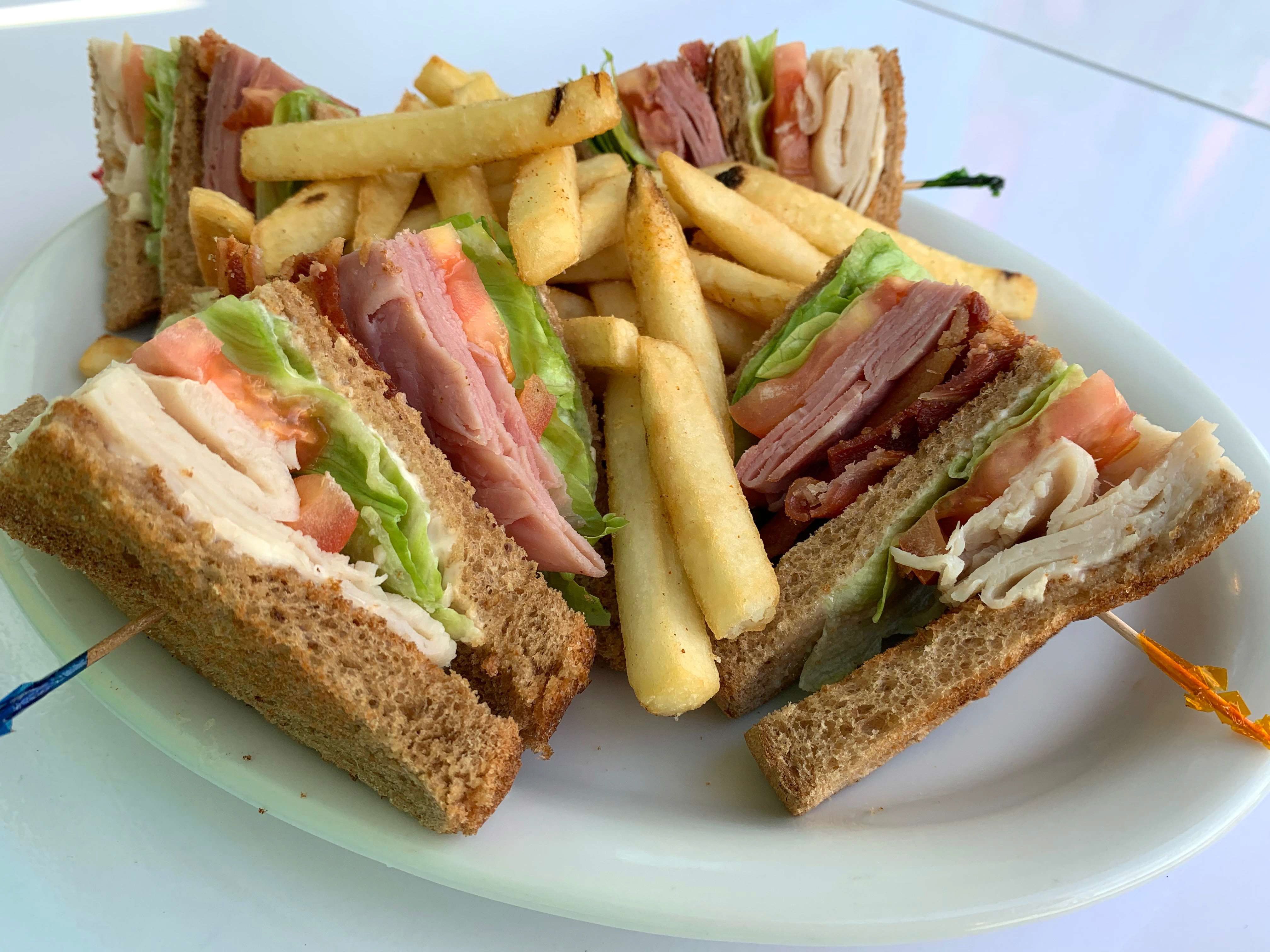 Order Club Sandwich food online from Richie Real American Diner store, Victorville on bringmethat.com