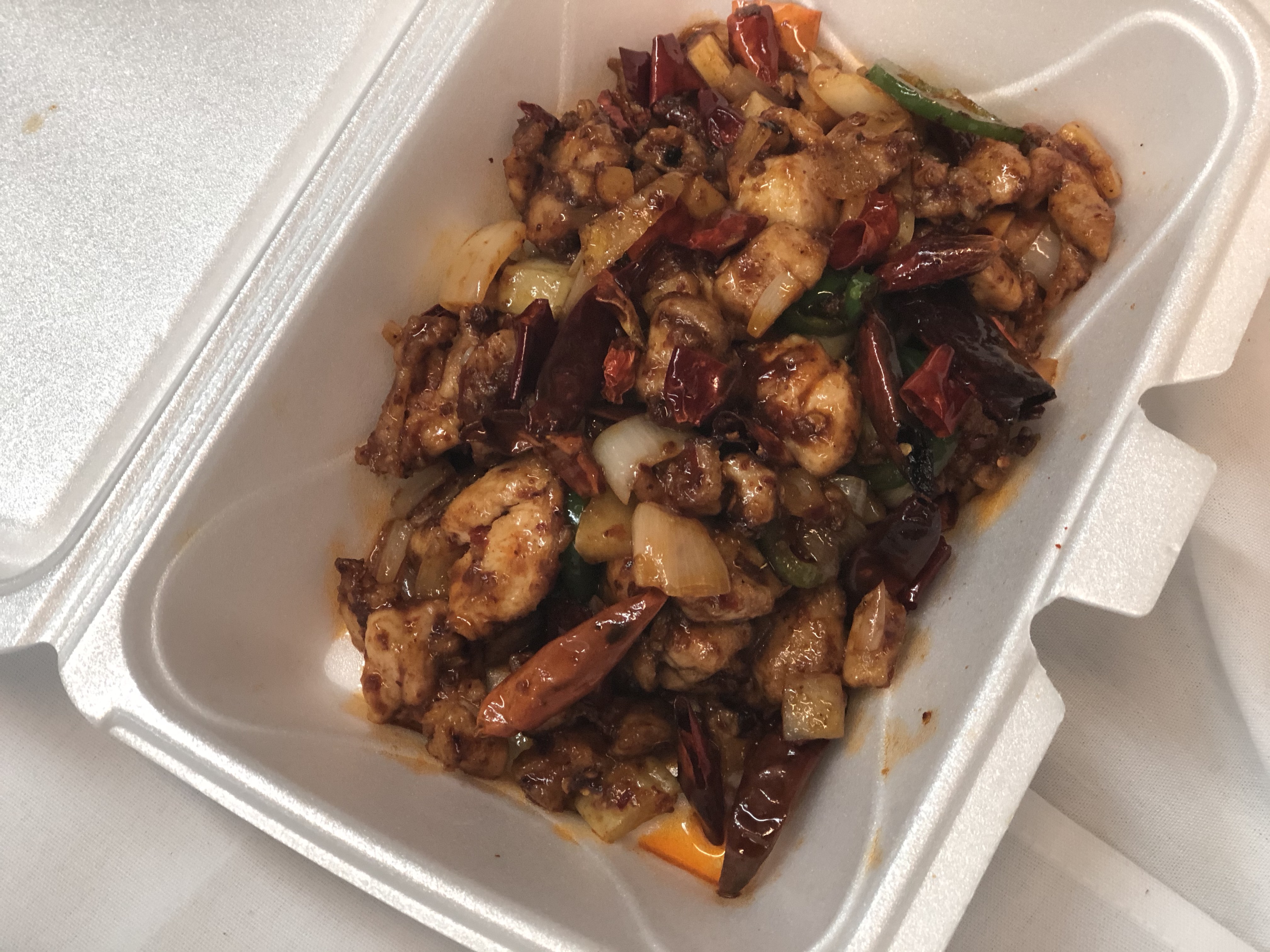 Order Ghost pepper chicken, stir-fried 鬼椒鸡 food online from Pyng ho store, Decatur on bringmethat.com