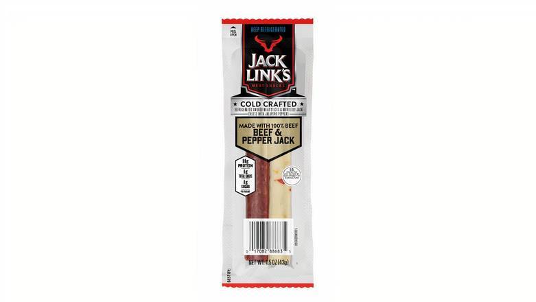 Order Jack Links Cold Crafted Orig Beef & Pepperjack Cheese food online from Mac On 4th store, Alton on bringmethat.com