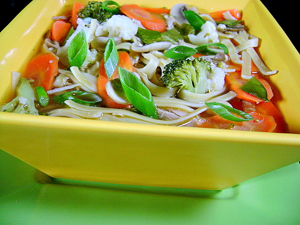 Order Vegetables noodle soup  food online from Yong Kang Street store, Paramus on bringmethat.com