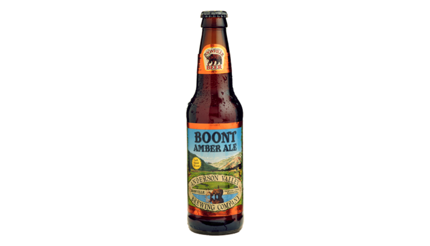 Order Anderson Valley Boont Amber Ale 6 Pack 12oz Bottles food online from Oak Knoll Liquor store, Santa Maria on bringmethat.com