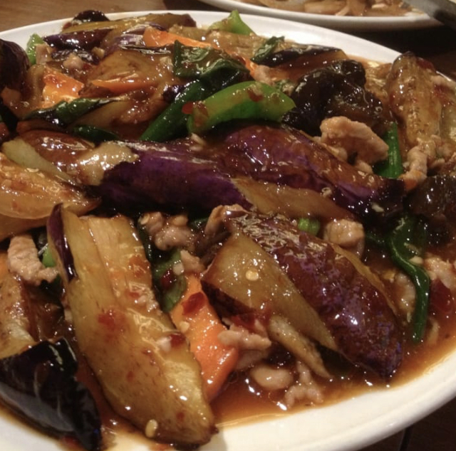 Order Spicy Garlic Sauce Eggplant  food online from Wang Tcheng store, Anaheim on bringmethat.com