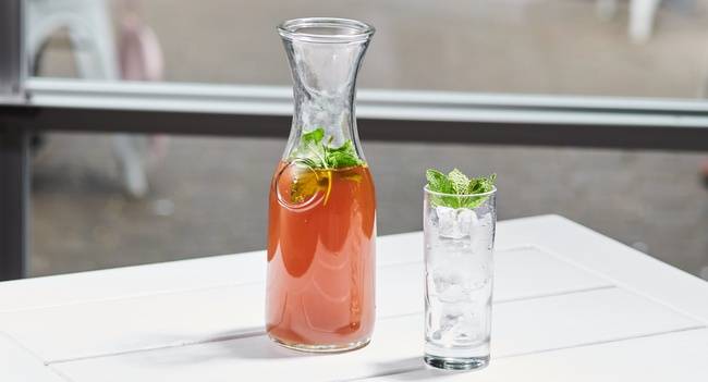Order ginger mint tea carafe food online from Bartaco store, King of Prussia on bringmethat.com