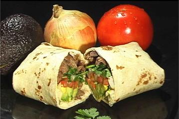 Order #16. Carne Asada Burrito food online from Cesar store, Albuquerque on bringmethat.com