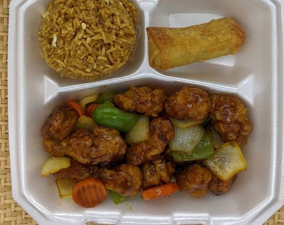 Order cbo General Tso's Chicken food online from Rice Box store, Louisville on bringmethat.com