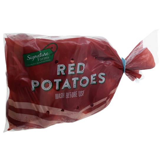 Order Signature Farms · Red Potatoes (5 lbs) food online from Albertsons store, Highland on bringmethat.com