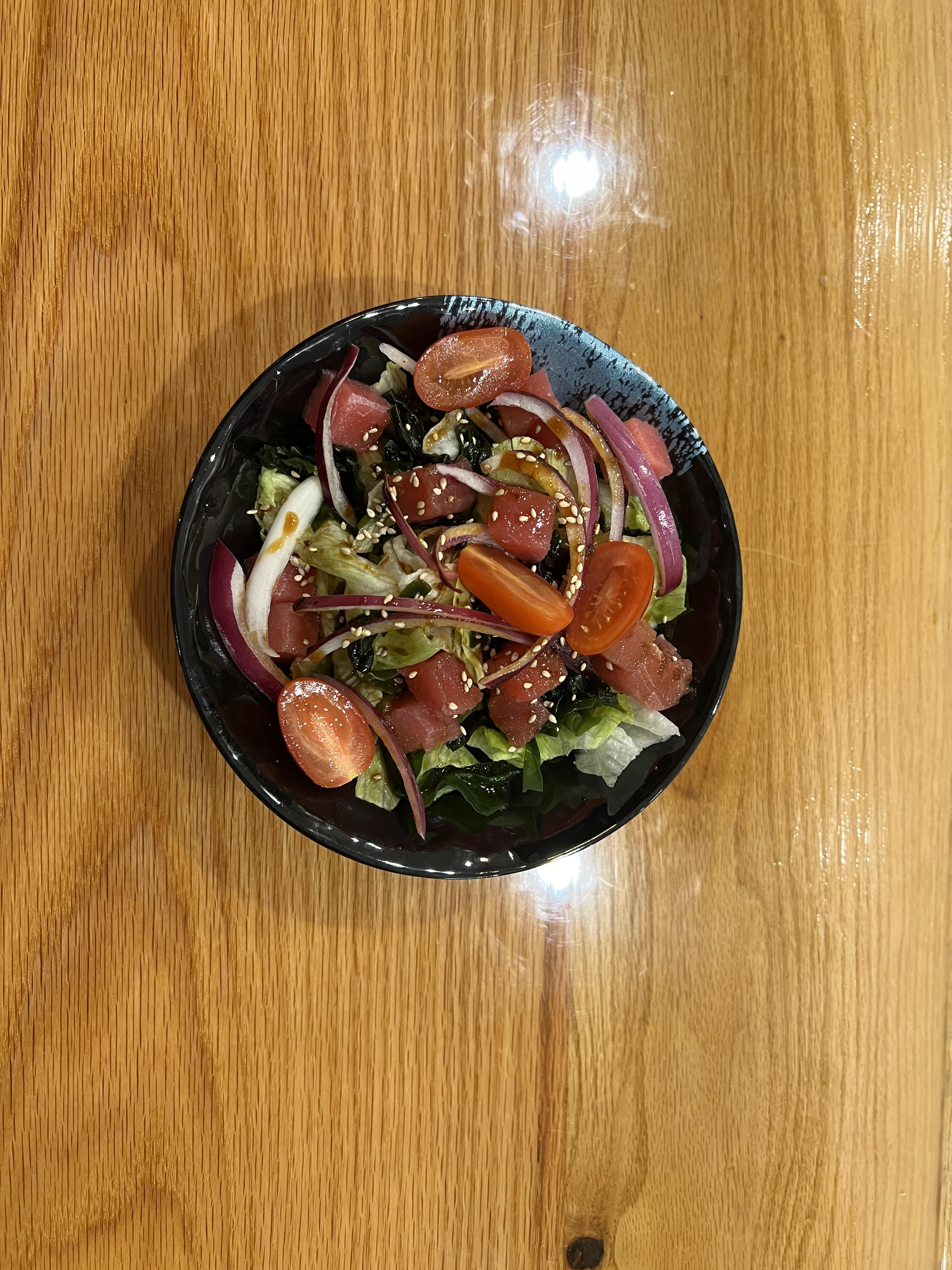 Order A17. Ahi Tuna Salad food online from Ninja Kitchen store, Mansfield on bringmethat.com