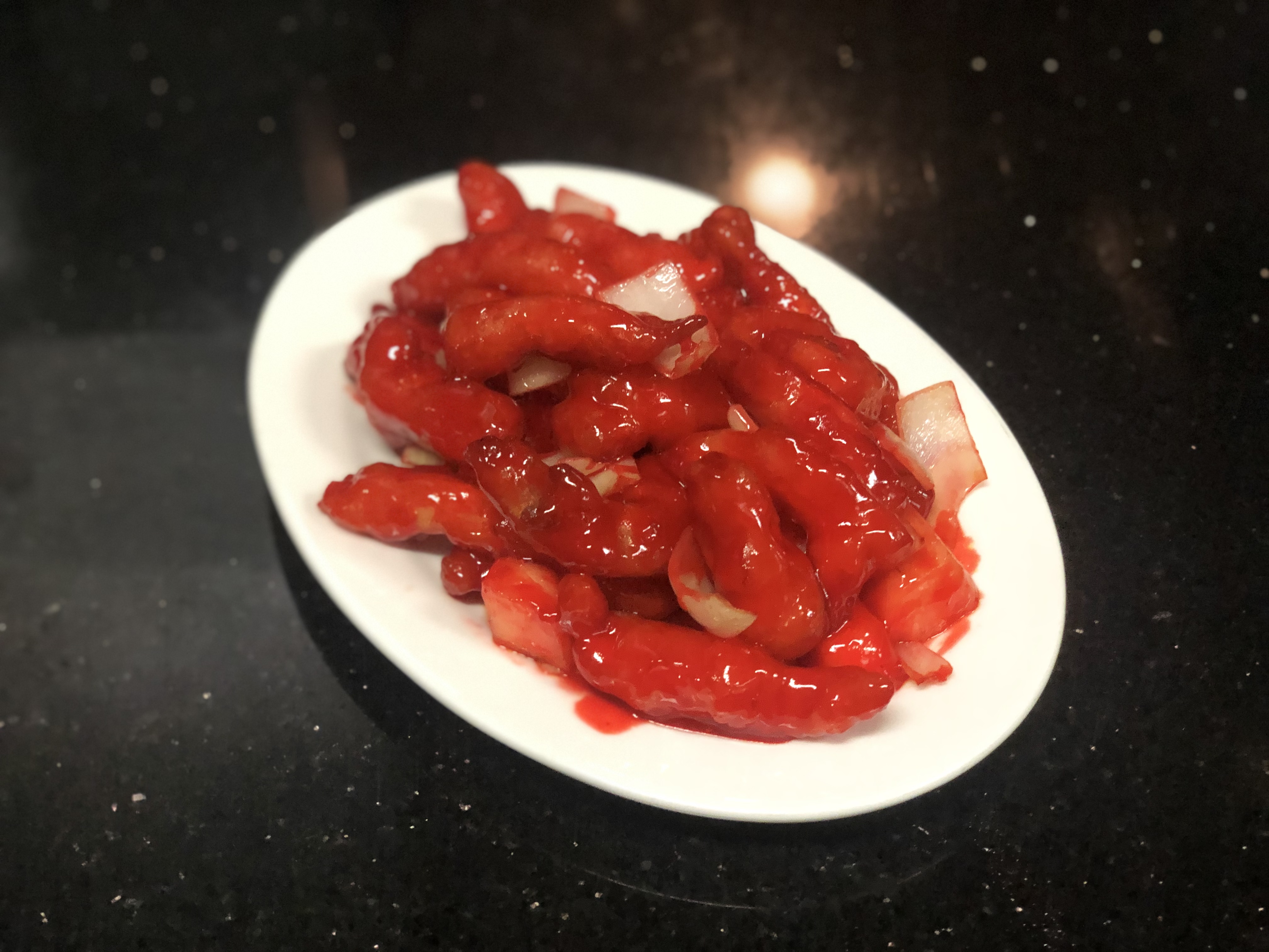 Order Sweet & Sour Chicken/ 甜酸鸡 food online from Chef Tang store, Vista on bringmethat.com