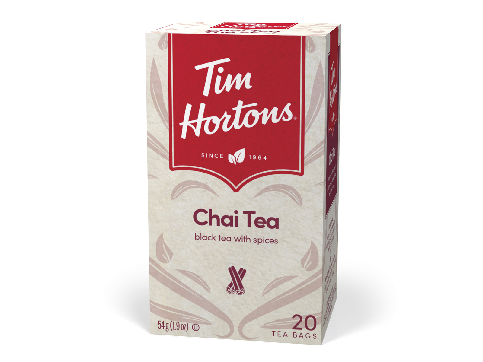 Order Chai Specialty Tea Bags, 20 ct. Box food online from Tim Hortons store, Columbus on bringmethat.com