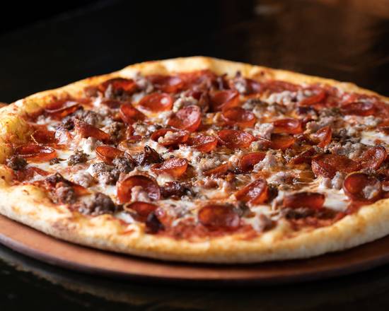 Order Meat Lovers Pizza  food online from Big City Pizza, Sandwich's and Wings store, Las Vegas on bringmethat.com