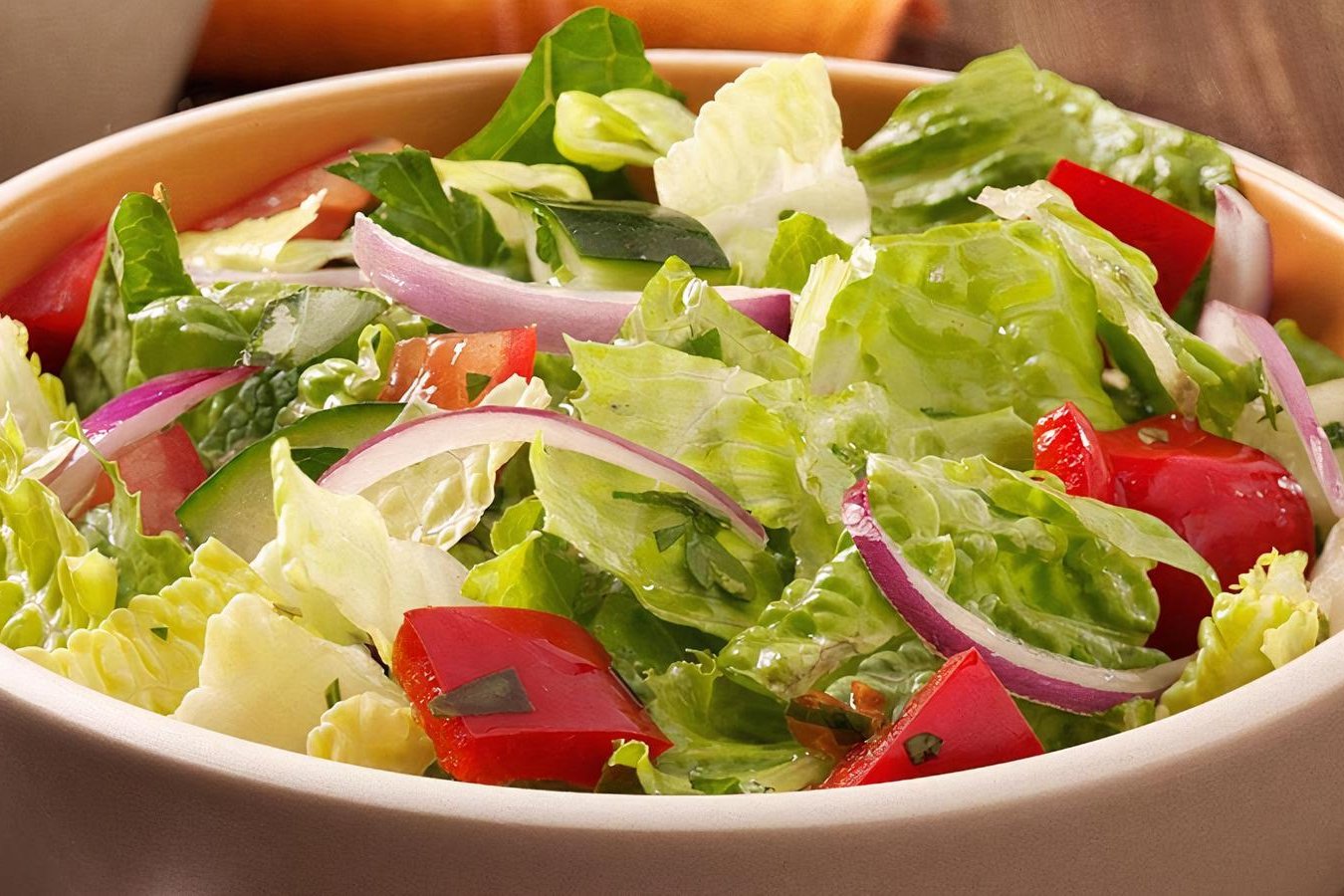 Order Garden Salad food online from Charlies Pizza Cafe store, Allston on bringmethat.com
