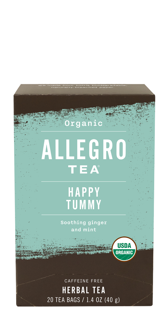 Order Organic Happy Tummy (20 Tea Bags) food online from Allegro Coffee Company store, Wynnewood on bringmethat.com