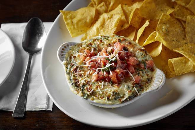 Order Baked Spinach & Artichoke Dip food online from Moretti Ristorante & Pizzeria store, Chicago on bringmethat.com