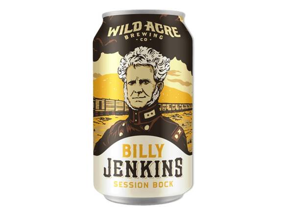 Order Wild Acre Billy Jenkins Session Bock - 6x 12oz Cans food online from Goody Goody Liquor Parent store, Dallas on bringmethat.com