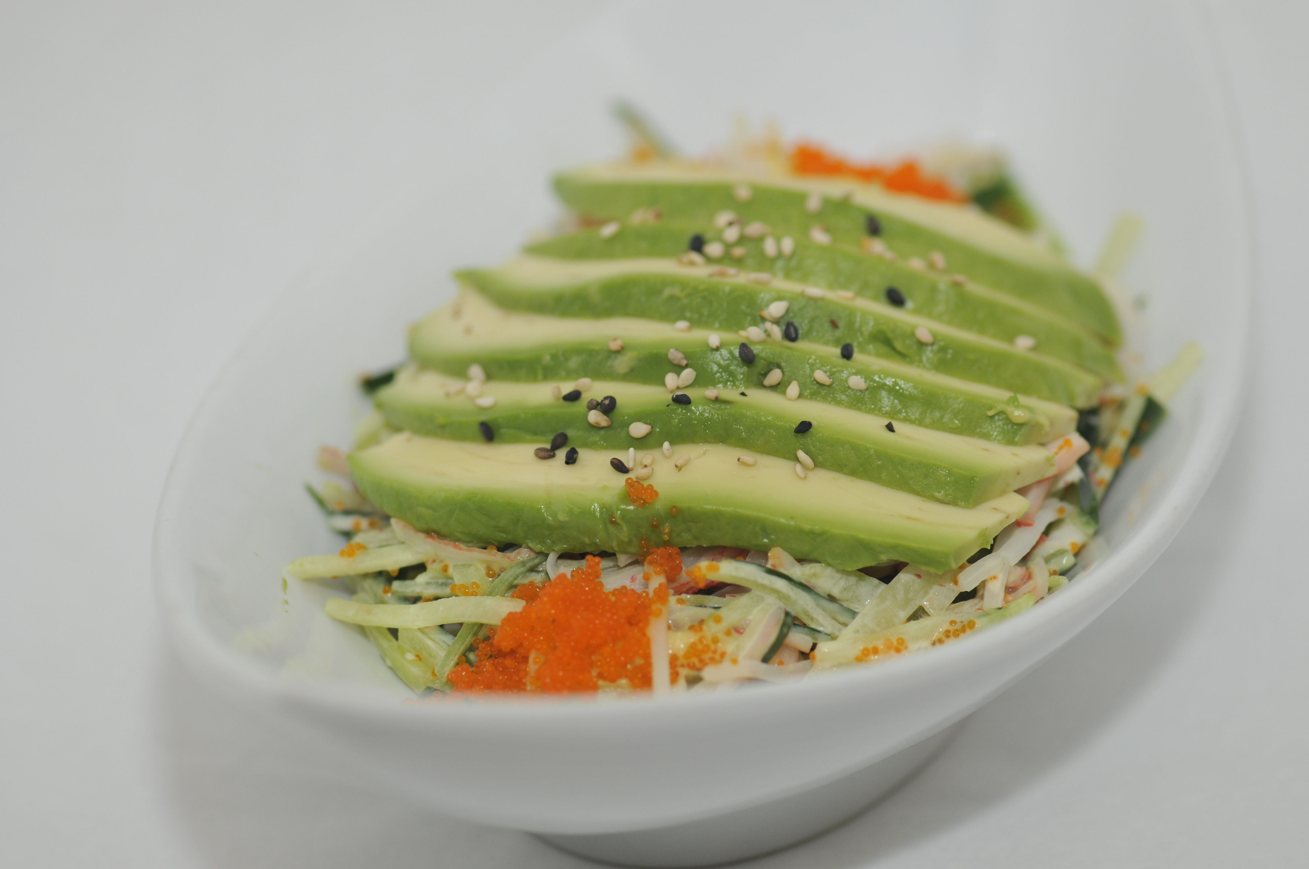 Order Raw Avocado Salad food online from Feng Shui Kitchen store, Waltham on bringmethat.com