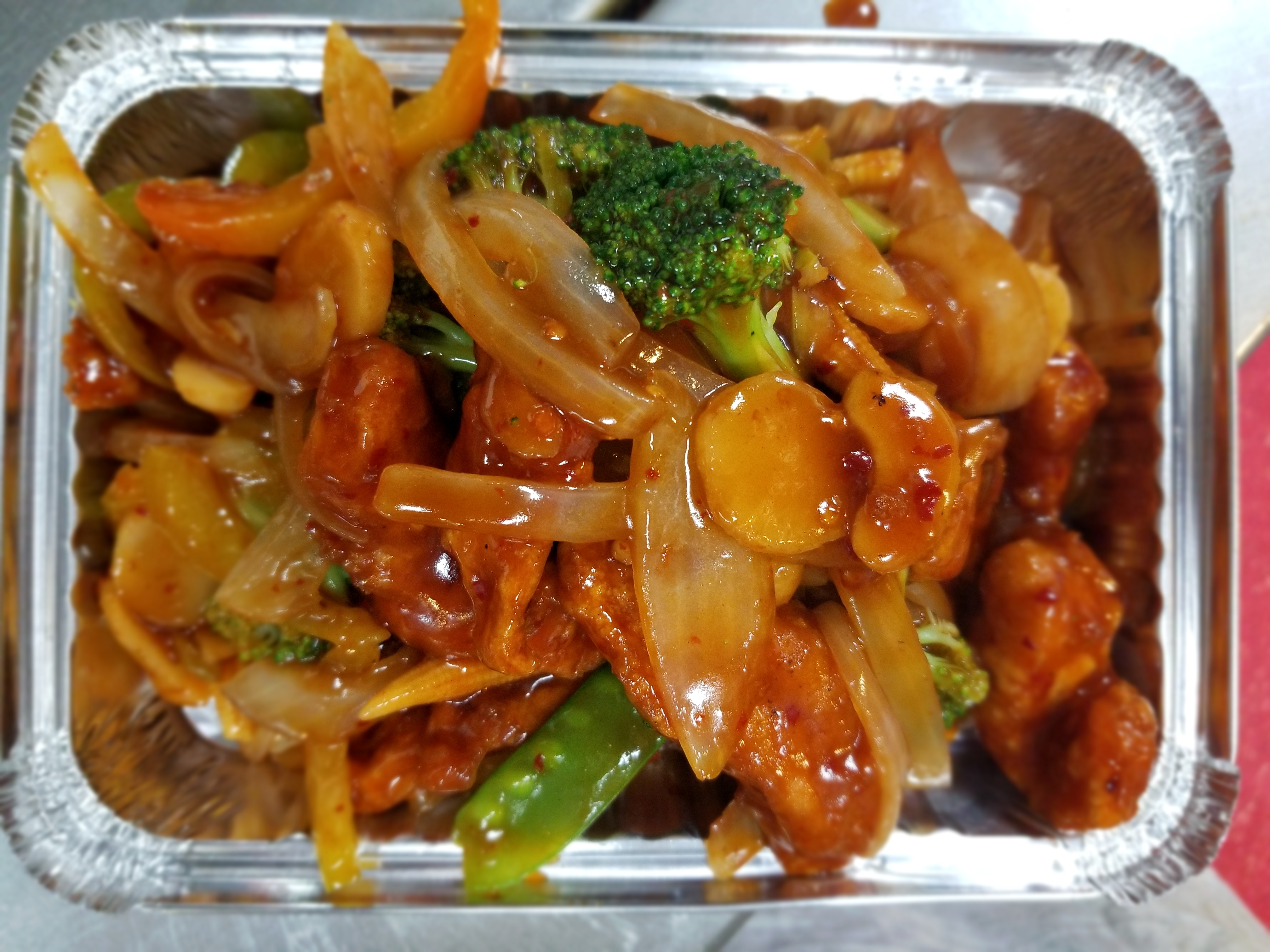 Order E21. Chicken Kew, Peking Style food online from Jade Palace store, Valley Stream on bringmethat.com