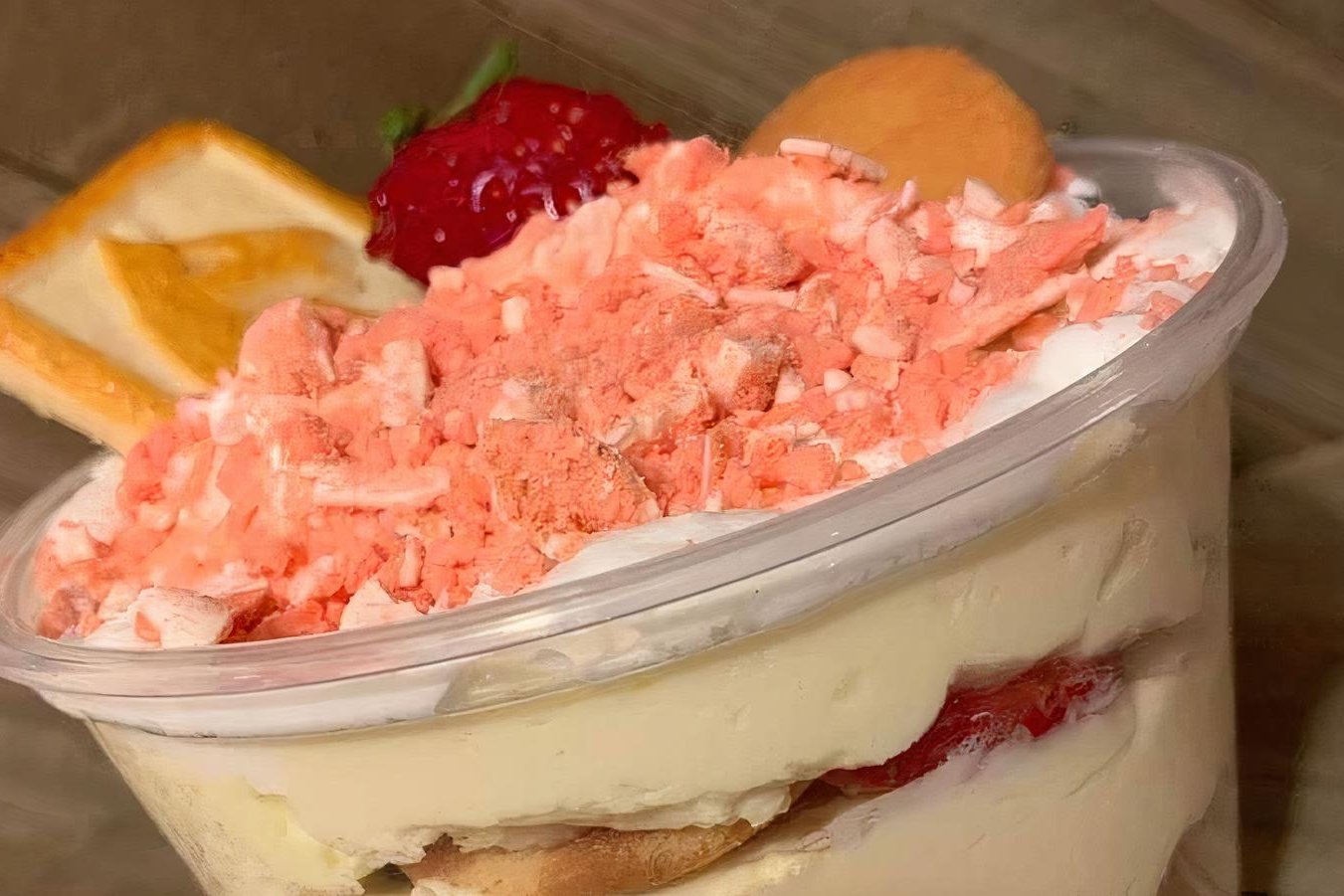Order Strawberry Banana Pudding  food online from Platesfromparis store, Philadelphia on bringmethat.com