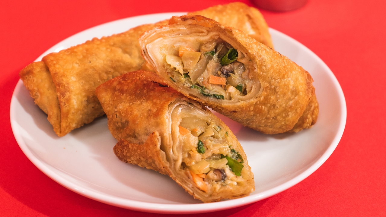 Order 2-Piece Crispy Chicken Egg Rolls food online from Wow Bao store, Chicago on bringmethat.com