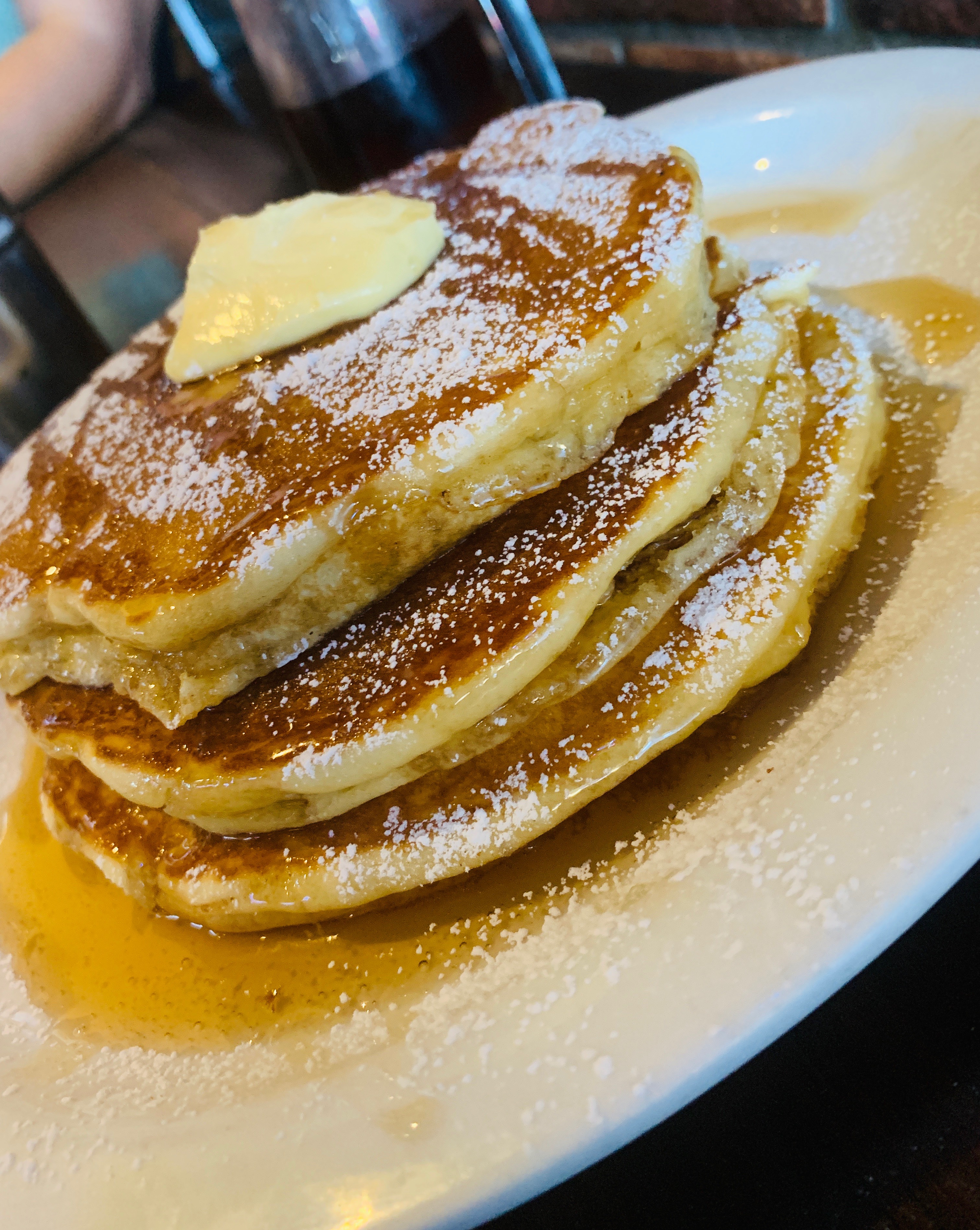 Order 3 Buttermilk Pancakes Side food online from Casa Pasilla Mexican Kitchen store, Valencia on bringmethat.com