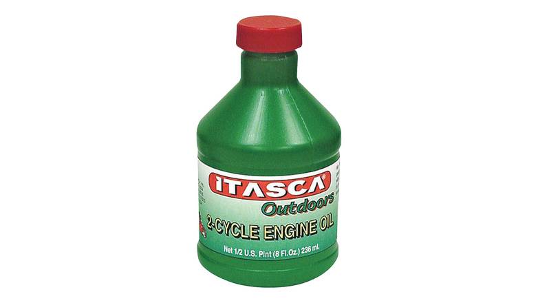 Order Itasca Outdoors 2-Cycle Engine Oil 8 Oz food online from Valero Food Mart store, Murrayville on bringmethat.com