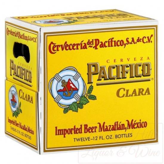 Order Pacifico bottles 12 pack food online from Round Up Liquor & Grocery store, Wildomar on bringmethat.com