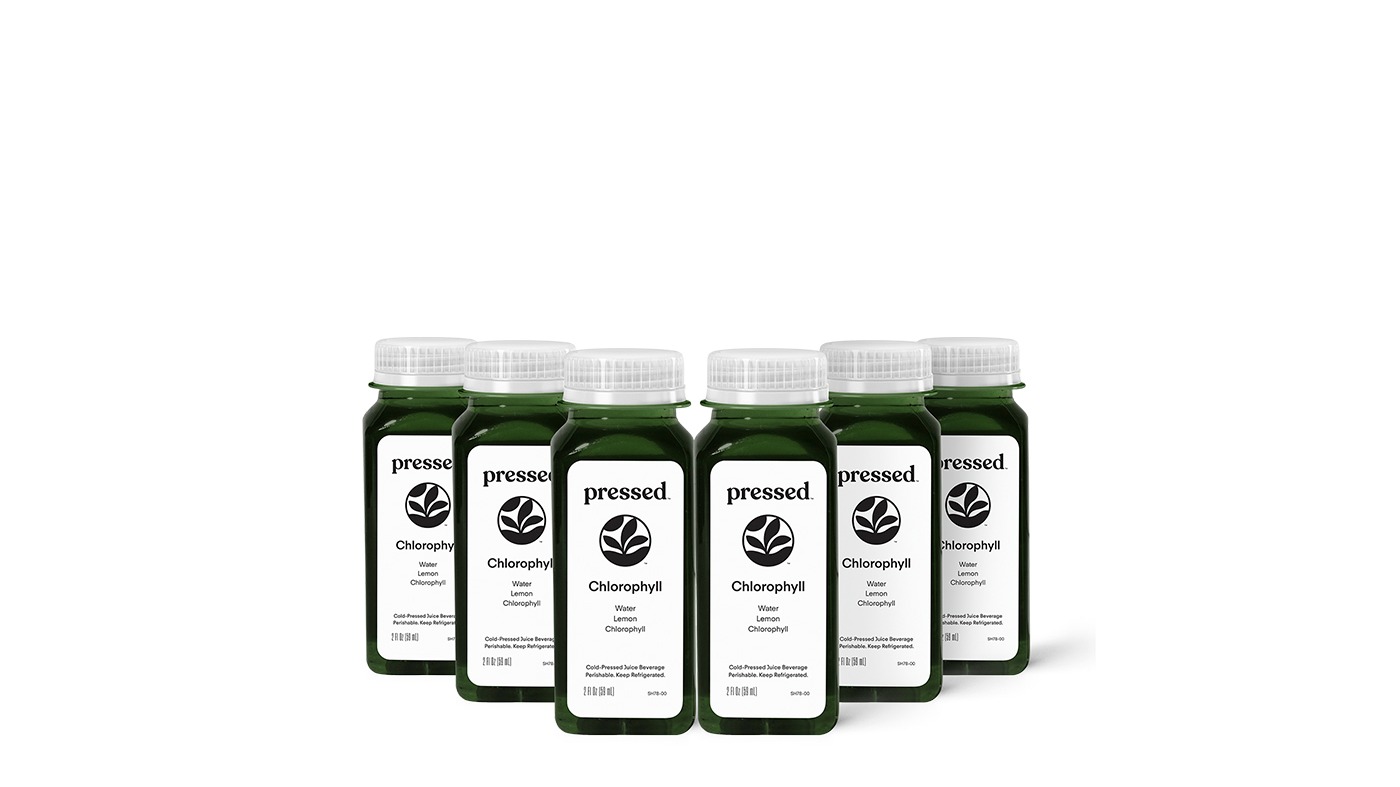 Order Chlorophyll Shot 6-Pack | Hydration Shots food online from Pressed store, Santa Clara on bringmethat.com