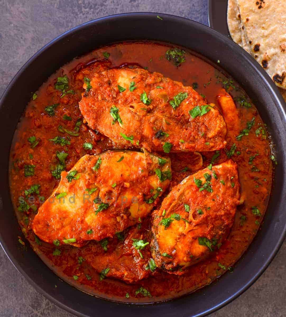 Order Fish Curry food online from Baisakhi Dhaba store, Voorhees Township on bringmethat.com