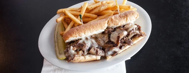 Order Mushroom Cabernet Philly food online from Ryan Sports Grill store, Fort Collins on bringmethat.com