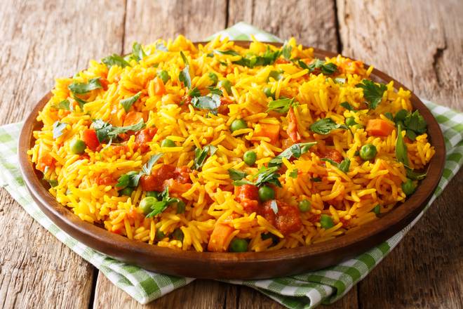 Order Tawa Pulao and Raita food online from Chaat Junction store, Sunnyvale on bringmethat.com