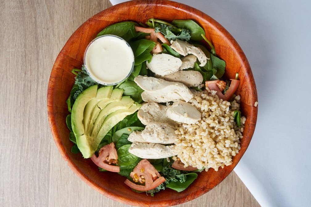 Order wild chicken salad food online from Eat Real Cafe store, Valencia on bringmethat.com