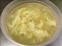 Order Egg Drop Soup (Small) food online from Wok One store, Meadows Place on bringmethat.com