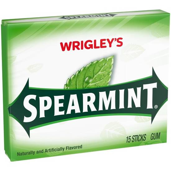 Order Wrigley'S Spearmint Gum, 5 Pc food online from Exxon Food Mart store, Port Huron on bringmethat.com