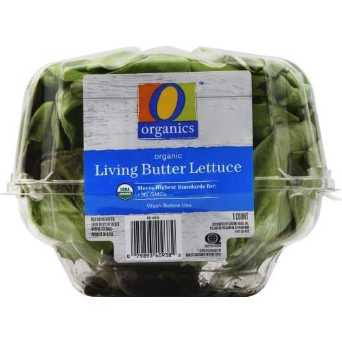 Order O Organics · Living Butter Lettuce (1 lettuce) food online from Safeway store, Prescott on bringmethat.com