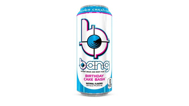 Order Bang Birthday Cake Bash Energy Drink food online from Shell Rock Spring store, Bel Air on bringmethat.com