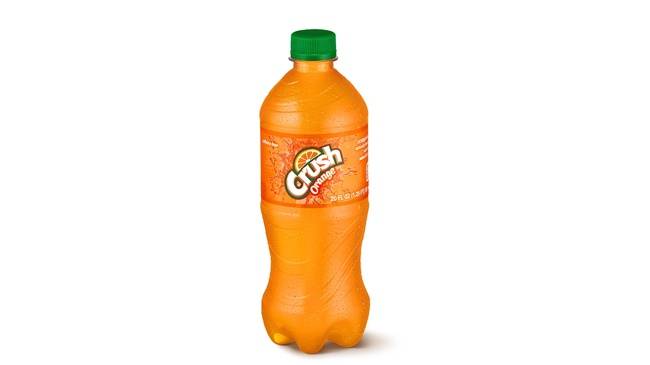 Order Crush Orange - 20oz Bottle food online from Sombrero Mexican Food store, San Diego on bringmethat.com