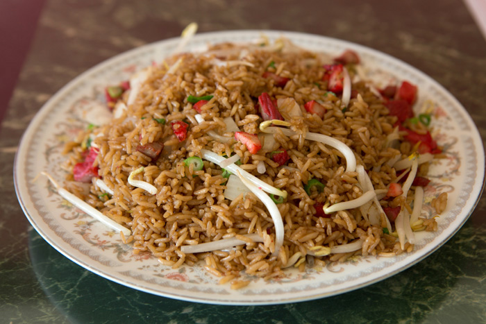Order 33. Ham Fried Rice food online from New Ho Toy store, Dorchester on bringmethat.com