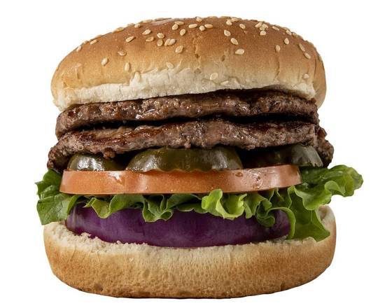 Order Super Double Burger food online from Frosty King store, Bakersfield on bringmethat.com