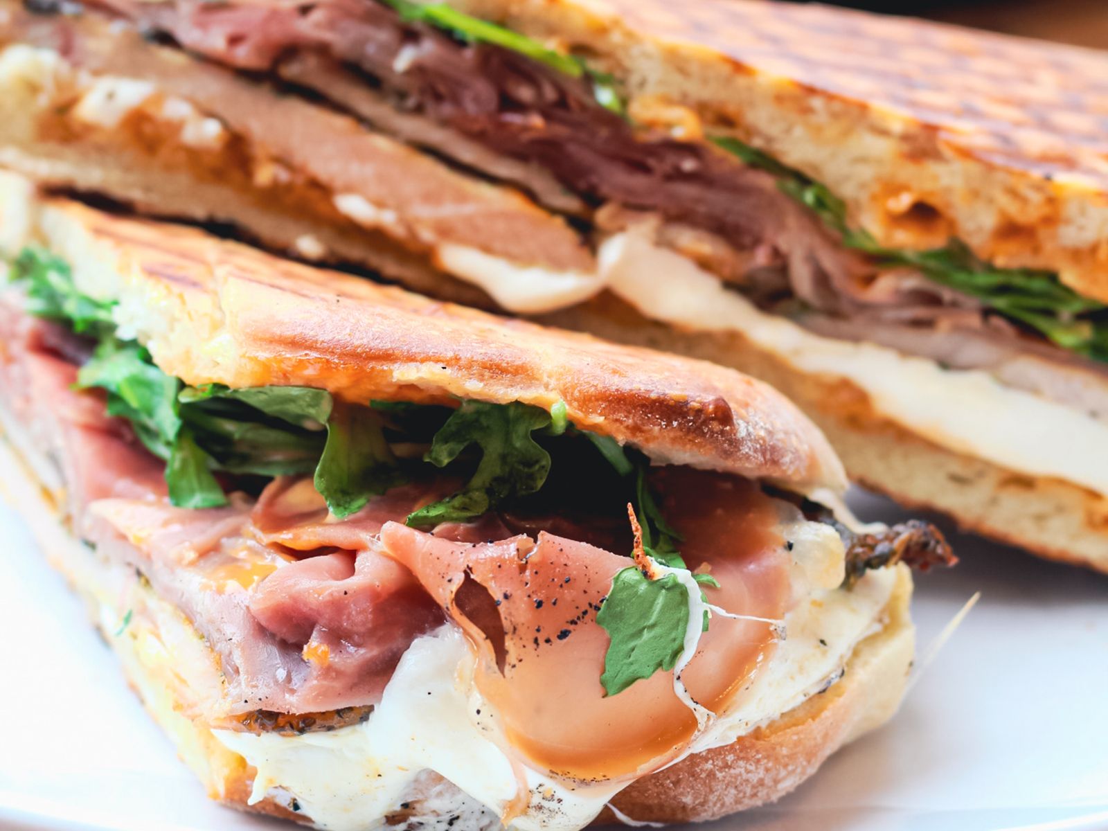 Order Parma Panini food online from Alessio’s Cafe | Gelato | Pizza store, Hoboken on bringmethat.com