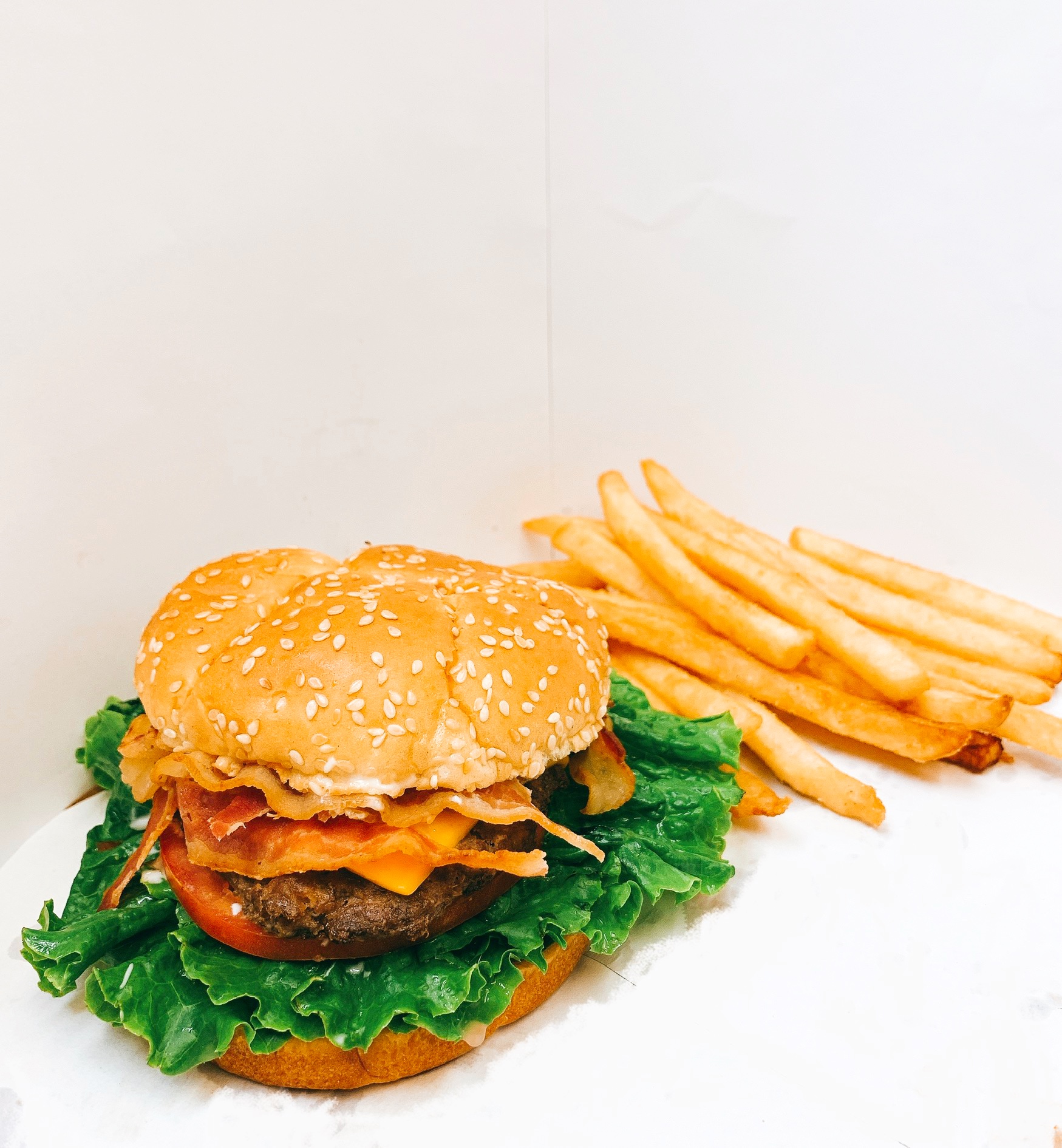 Order Bacon Burger meal food online from Burger Class store, Manchester on bringmethat.com