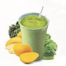 Order Tropical Green Smoothie  ( Top seller ) food online from Smith finest deli store, Brooklyn on bringmethat.com