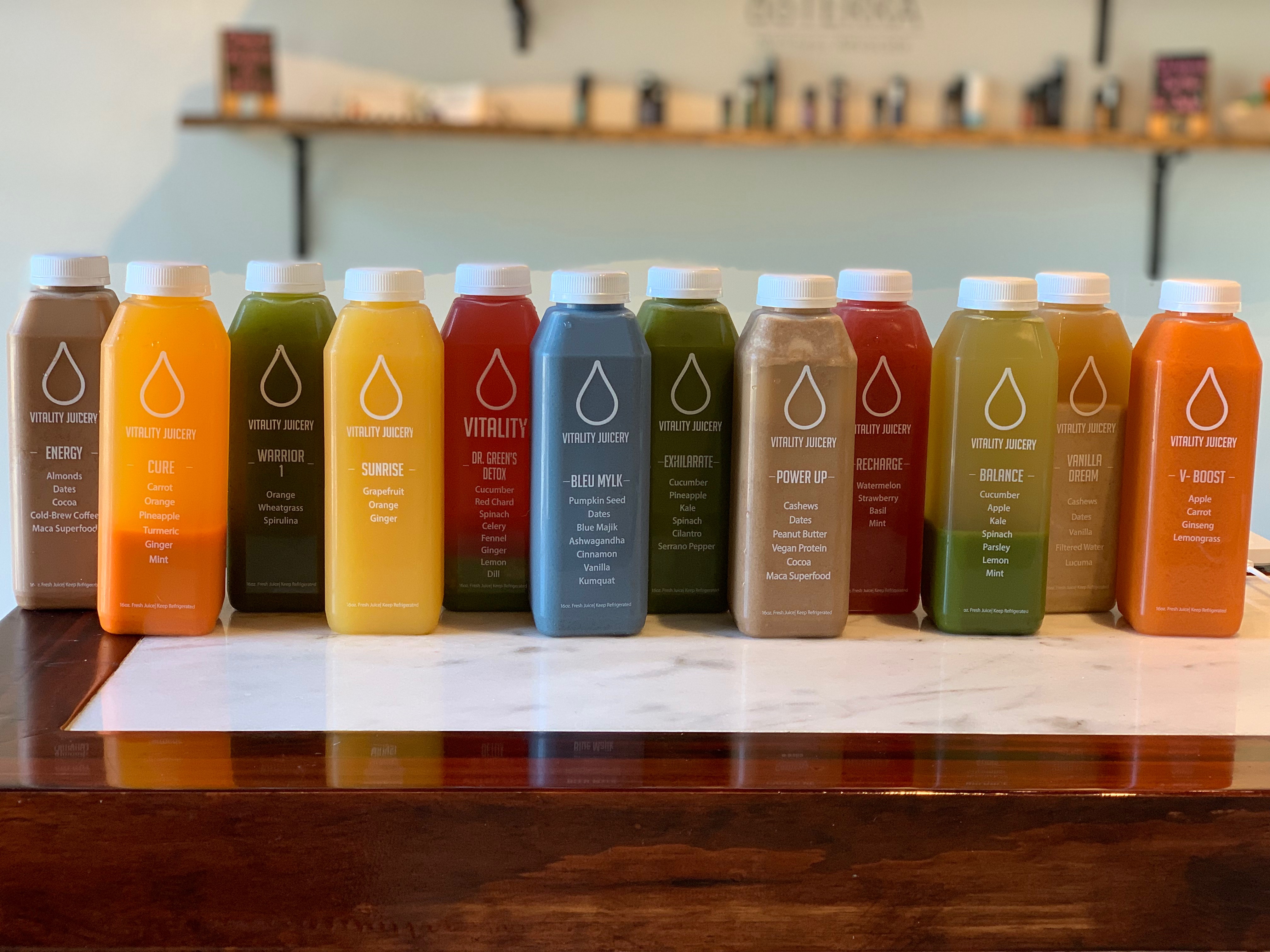 Order 1 DAY CLEANSE RESET food online from Vitality Juicery store, Dublin on bringmethat.com