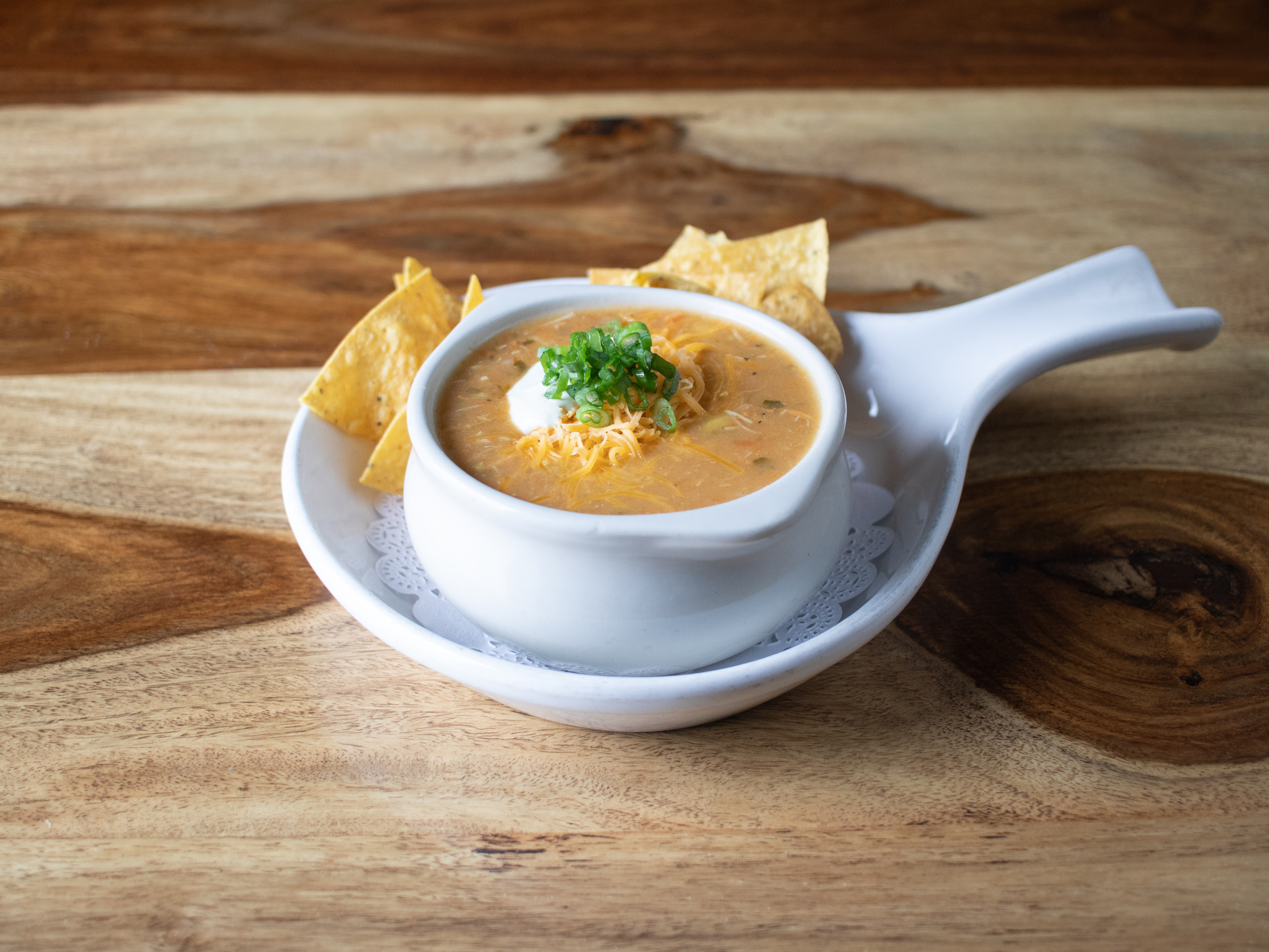 Order Chicken Tortilla Soup food online from Grindstone Tap House store, Berea on bringmethat.com