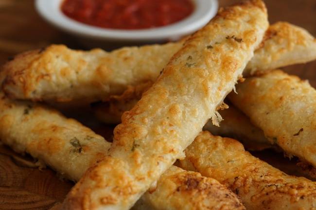 Order Parmesan Flatbread Sticks food online from Zpizza store, West Hollywood on bringmethat.com