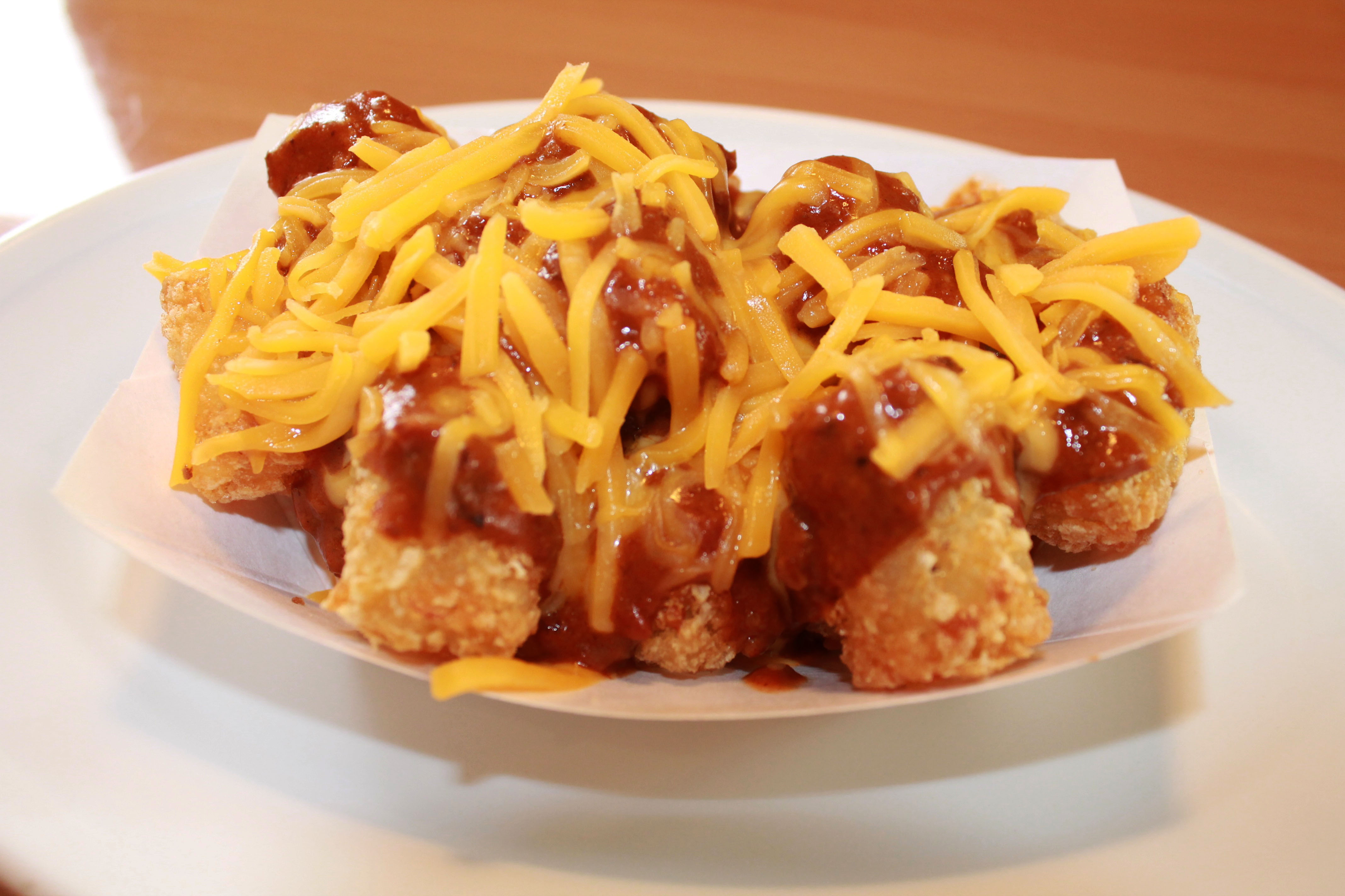 Order Chili Cheese Tots  food online from Pecan St. Station Deli And Grill store, Pflugerville on bringmethat.com