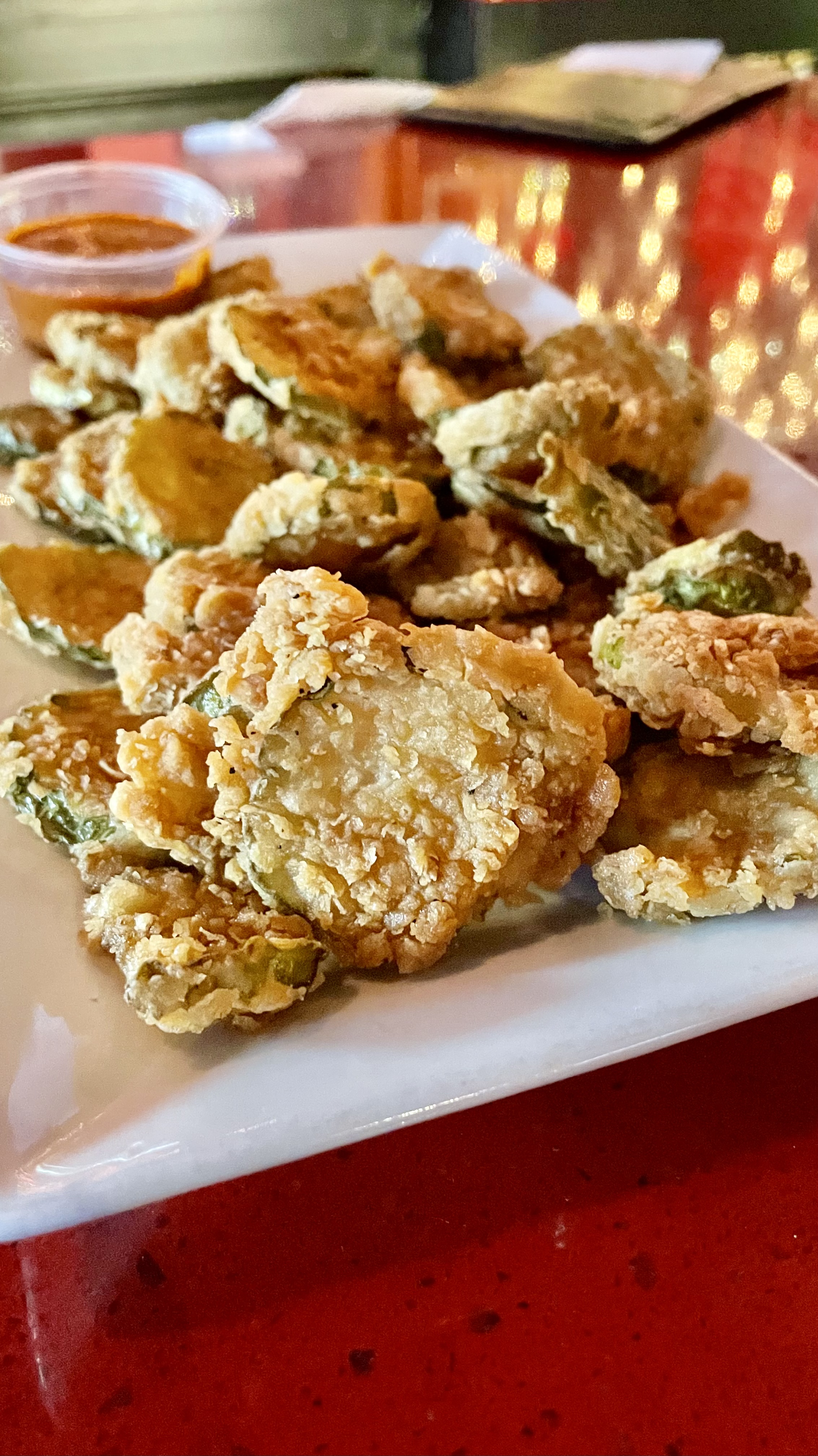 Order Fried Pickle Chips food online from Jennings Cafe store, Catonsville on bringmethat.com