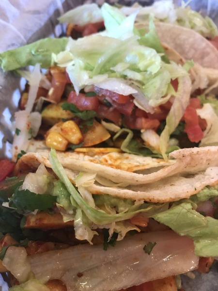 Order Veggie Tacos food online from Mucha Salsa store, Homer Glen on bringmethat.com