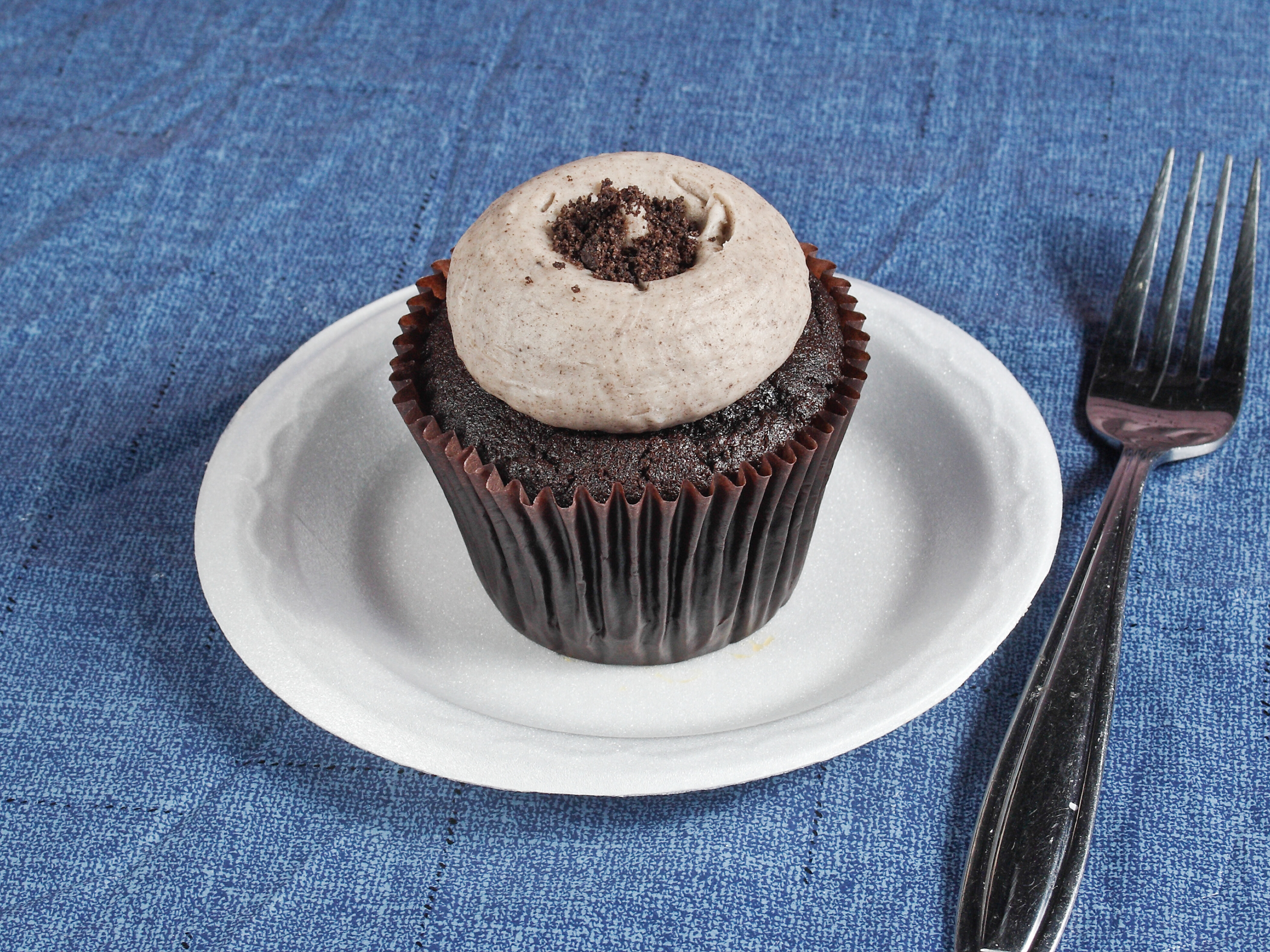Order Cookies and Cream Cupcake food online from Smallcakes store, Huntersville on bringmethat.com