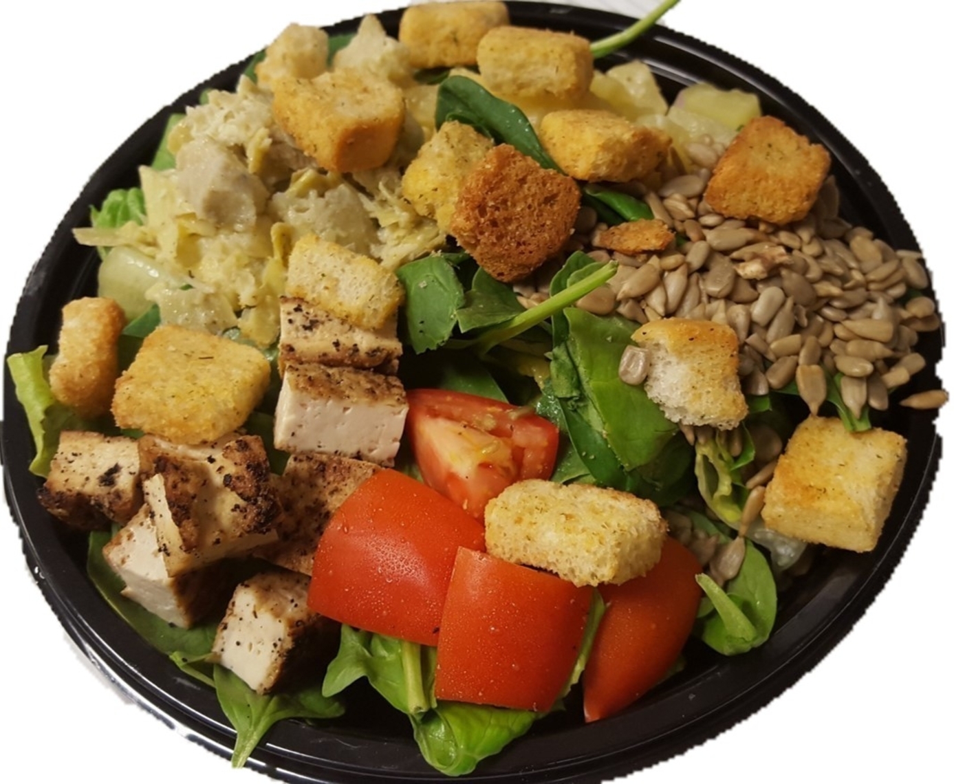 Order Regular Frou Frou Vegan Salad food online from Peace Love And Pizza store, Alpharetta on bringmethat.com