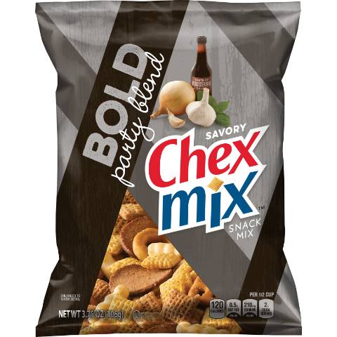 Order Chex Mix Bold Party Blend 3.75 oz food online from Chevron Extramile store, Castro Valley on bringmethat.com